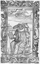 Venetian Lady, 1590 (engraving) | Obraz na stenu