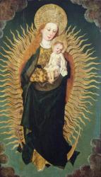 Virgin of the Apocalypse (oil on panel) | Obraz na stenu