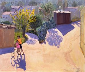 Spring in Cyprus, 1996 (oil on canvas) | Obraz na stenu