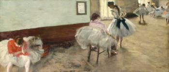 The Dance Lesson, c.1879 (oil on canvas) | Obraz na stenu