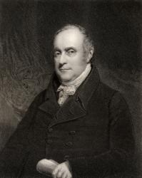 Sir Benjamin Hobhouse, 1st Baronet, engraved by John Cochran (fl.1821-65), from 'National Portrait Gallery', published c.1835 (litho) | Obraz na stenu