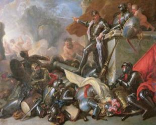 The War, 1690-1700 (oil on canvas) | Obraz na stenu