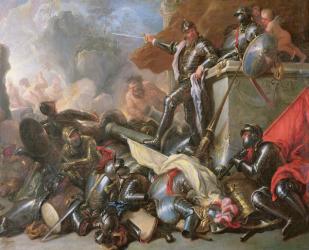 The War, 1690-1700 (oil on canvas) | Obraz na stenu