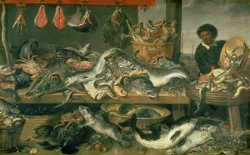 The Fish Market, 1618-21 (oil on canvas) | Obraz na stenu