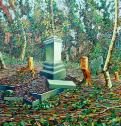 The Slaughtered Tomb, (oil on canvas) | Obraz na stenu