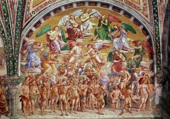 The Calling of the Chosen to Heaven (fresco) (see also 136323) | Obraz na stenu