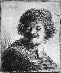 Self-portrait, 1630 (etching) | Obraz na stenu