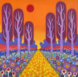 The Road To Fauvesville, 2013, (acrylic on canvas) | Obraz na stenu