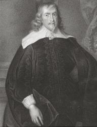 Portrait of Francis Russell (1593-1641) 4th Earl of Bedford, from 'Lodge's British Portraits', 1823 (litho) | Obraz na stenu
