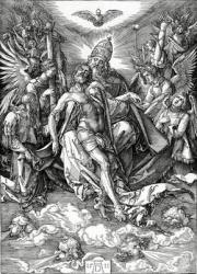 The Holy Trinity, 1511 (woodcut) | Obraz na stenu