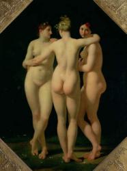 The Three Graces, 1794 (oil on canvas) | Obraz na stenu