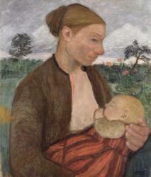 Mother and Child, 1903 (oil on canvas) | Obraz na stenu