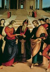 The Marriage of the Virgin, 1504 (oil on panel) | Obraz na stenu