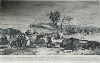 The Battle of Berezina (engraving) | Obraz na stenu