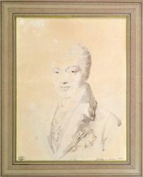 Klemens Wenzel Nepomuk Lothar (1773-1859) Prince of Metternich-Winneburg, 1812 (w/c on paper) | Obraz na stenu