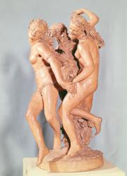 The Three Graces (terracotta) | Obraz na stenu