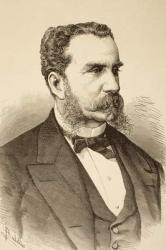 Antonio Gonzalez de Aguilar y Correa, from 'La Ilustracion Espanola y Americana' of 1881 (litho) | Obraz na stenu