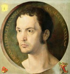 Johannes Kleberger, aged 40, 1526 | Obraz na stenu