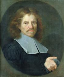 Portrait of Henning Luhn, 1672 (oil on canvas) | Obraz na stenu