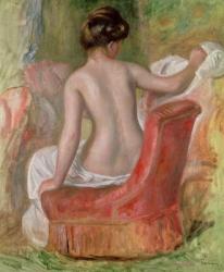 Nude in an Armchair, 1900 (oil on canvas) | Obraz na stenu