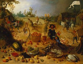 An Allegory of Autumn | Obraz na stenu