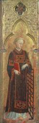 St. Lawrence, originally a panel of a polyptych for Church of San Francesco in Borge Sansepolcro, c.1392-1450 (tempera on panel) | Obraz na stenu