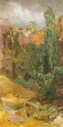 Rock Ravine, 1884-85 (oil on canvas) | Obraz na stenu