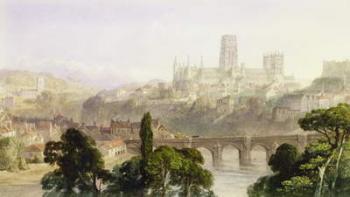 Durham Cathedral, 1846 (w/c with bodycolour over graphite on paper) | Obraz na stenu