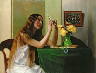 At the Dressing Table, 1911 | Obraz na stenu