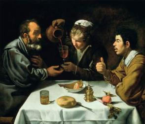 The Lunch, 1620 (oil on canvas) | Obraz na stenu