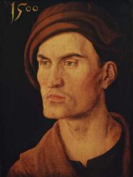 Portrait of a Young Man, 1500 (oil on panel) | Obraz na stenu
