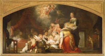 The Birth of the Virgin, 1661 (oil on canvas) | Obraz na stenu
