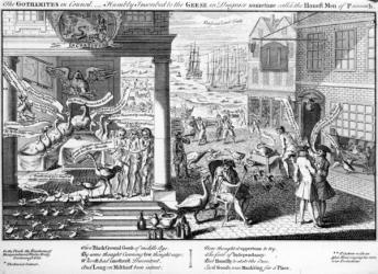 The Gothamites in Council, 1761 (engraving) | Obraz na stenu