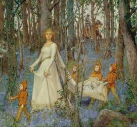 The Fairy Wood (oil on canvas) | Obraz na stenu