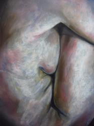 Female Nude, 2007, (oil on card) | Obraz na stenu