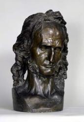 Bust of Nicolo Paganini (1784-1840) 1830 (bronze) | Obraz na stenu