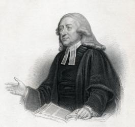 Portrait of Reverend John Wesley A. M., 19th Century (engraving) | Obraz na stenu
