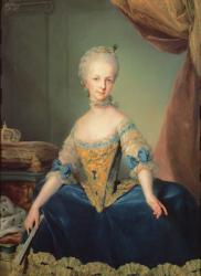 Maria Josepha of Austria (oil on canvas) | Obraz na stenu