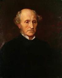 John Stuart Mill, 1873 (oil on canvas) | Obraz na stenu
