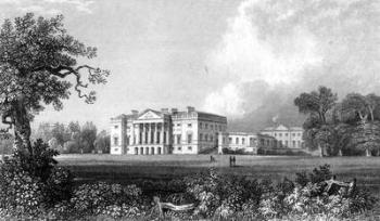 Thorndon Hall, Essex, engraved by Henry Adland, 1831 (engraving) | Obraz na stenu