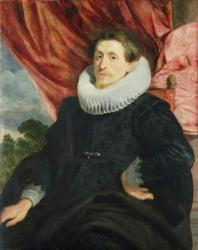 Portrait of a Man, c.1619 (oil on oak panel) | Obraz na stenu
