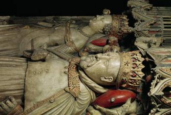 Effigy of Henry IV (1367-1413) on his Tomb in Canterbury Cathedral (marble) | Obraz na stenu