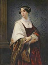 Portrait of a Woman, 1853 (oil on canvas) | Obraz na stenu