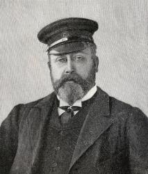 Albert Edward, Prince of Wales, from 'The English Illustrated Magazine', 1891-92 (litho) | Obraz na stenu