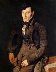 Portrait of Jean-Pierre-Francois Gilibert (1783-1850) 1804-05 (oil on canvas) | Obraz na stenu