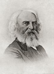 Henry Wadsworth Longfellow, 1807 1882. American poet and educator. From The Strand Magazine published 1897. | Obraz na stenu