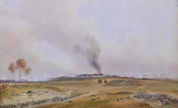 Battle of Iena, 14th October 1806, 1836 (w/c on paper) | Obraz na stenu