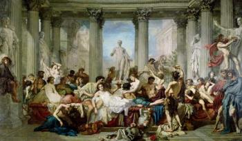 The Romans of the Decadence, 1847 (oil on canvas) | Obraz na stenu