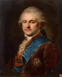 Portrait of Stanislaw II August Poniatowski (oil on canvas) | Obraz na stenu