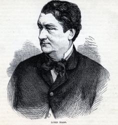 Richard Bourke, 6th Earl of Mayo (engraving) | Obraz na stenu